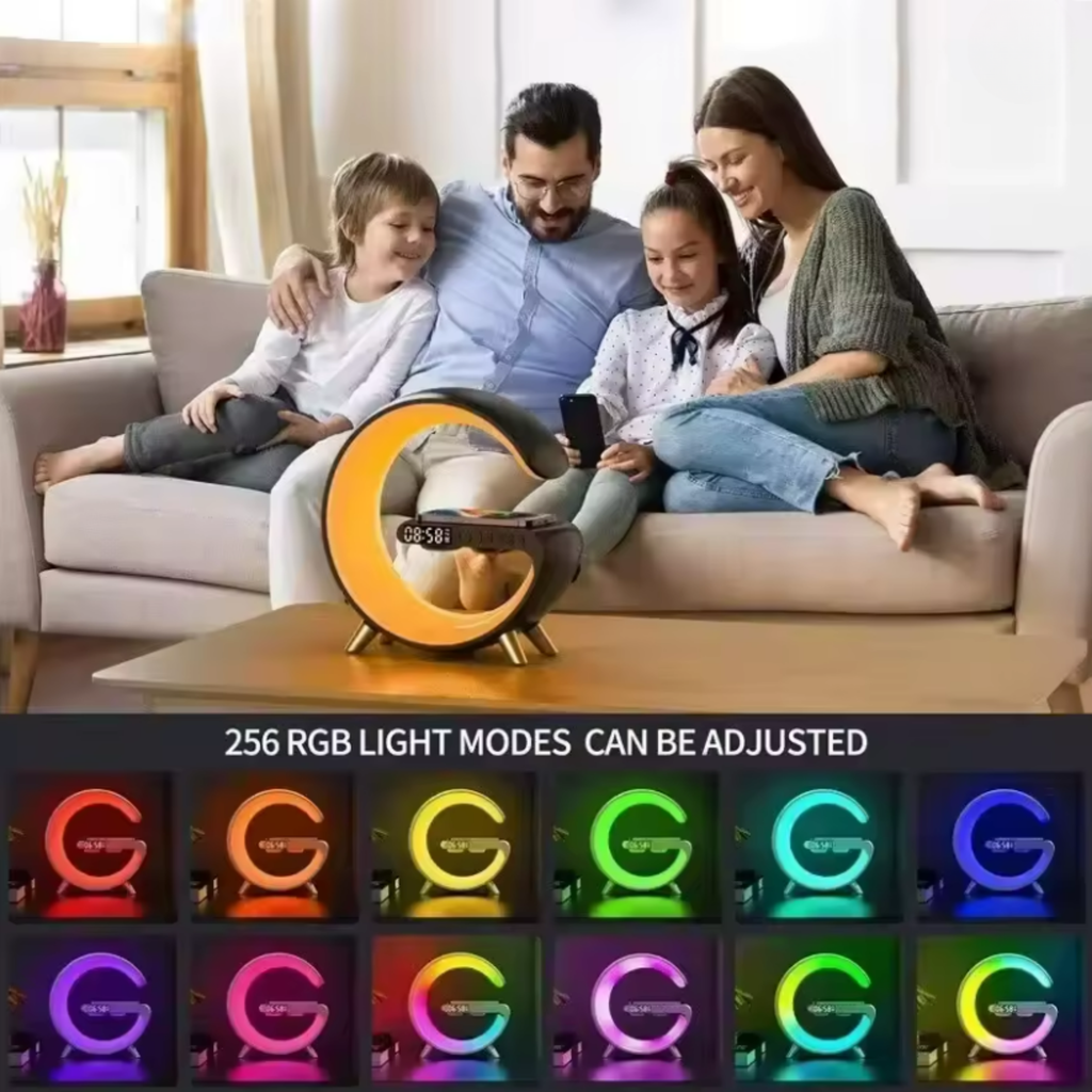 3-in-1 G-Shaped Bluetooth Speaker Lamp
